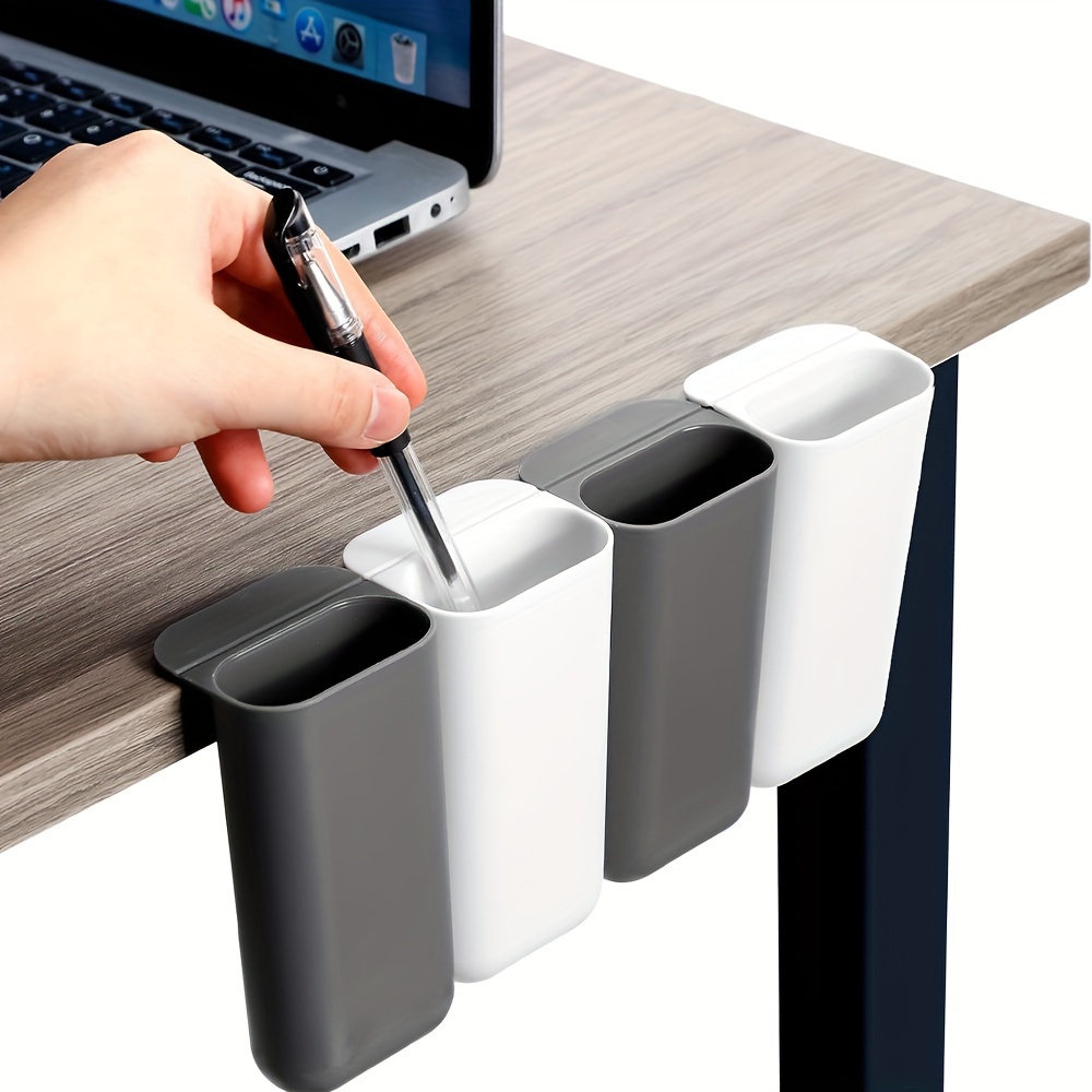 Office Supply Cart - Bureaupennenhouders, clip-on potloodopslagcontainers, zelfklevend accessoire voor