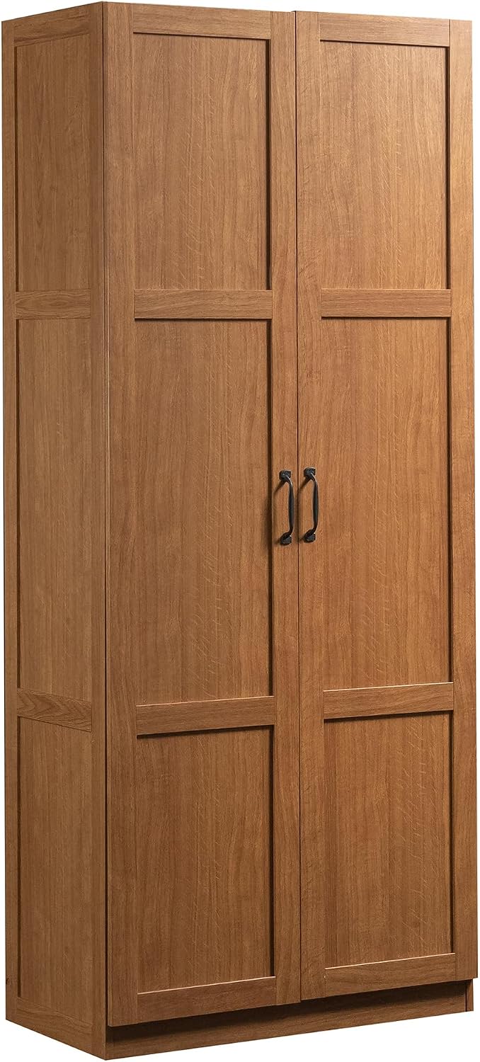 Office Storage Cabinet - Hoge opbergkast, vrijstaande keukenopbergkast met vier