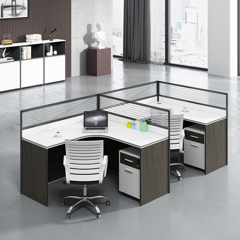 Office Furniture Now - Schermwerkstation personeelsbureau 2 tot 8 arbeidsruimte