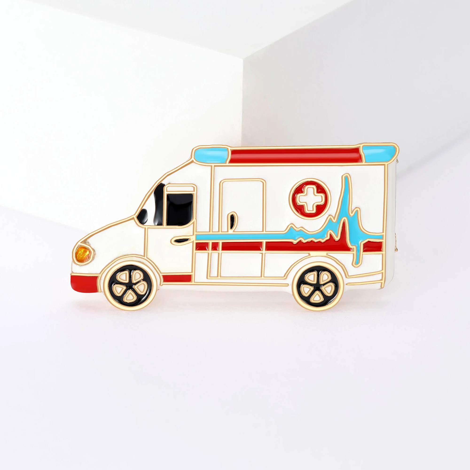 Emaille Ambulance Broches voor - Office Supply Cart recensie en prijs