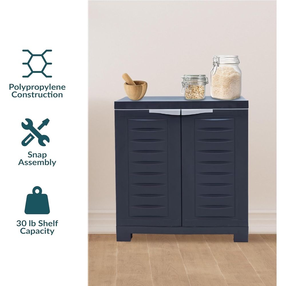 25,5 H Resin Garage-opbergkast - Office Storage Cabinet recensie en prijs