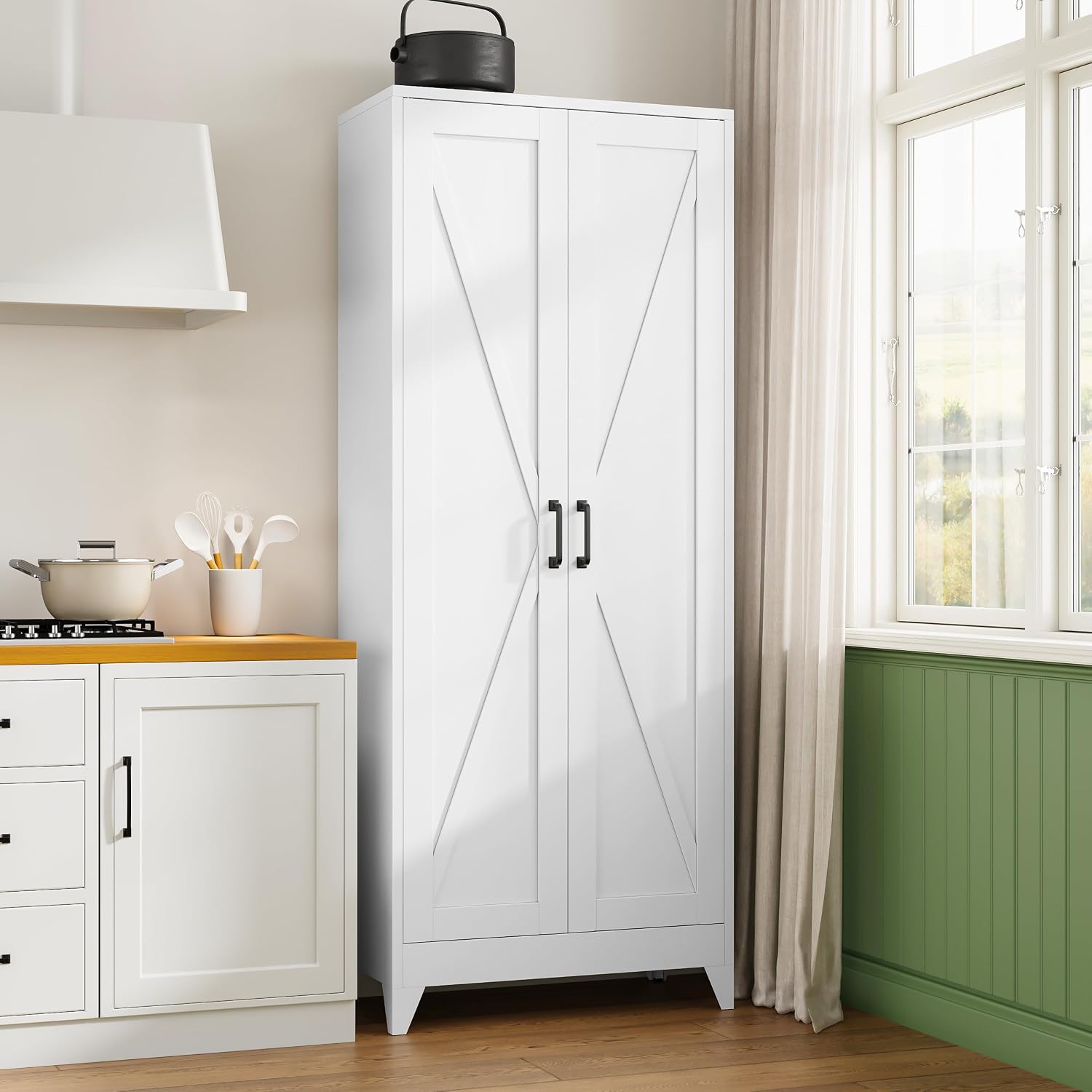 Hoge metalen opbergkast, vrijs - Office Storage Cabinet recensie en prijs