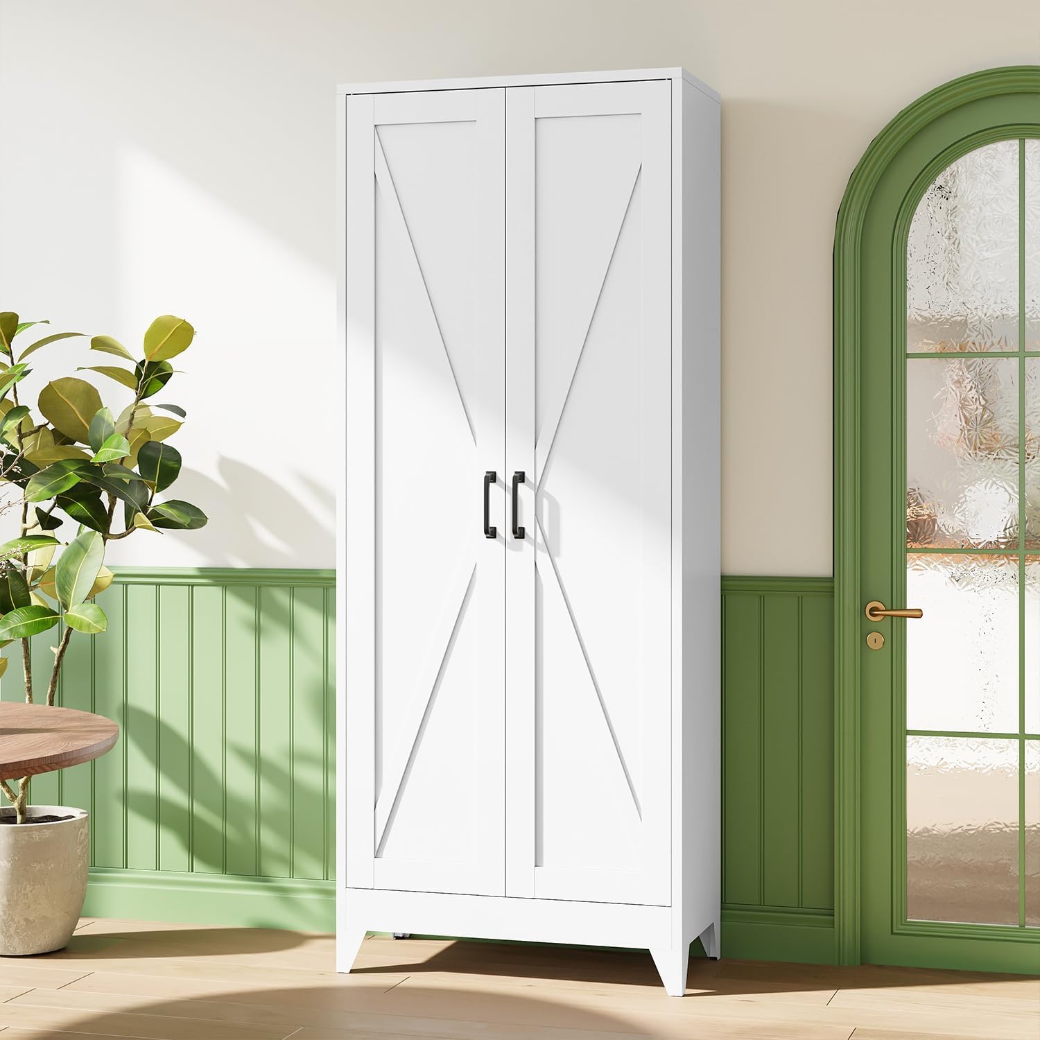 Hoge metalen opbergkast, vrijs - Office Storage Cabinet recensie en prijs