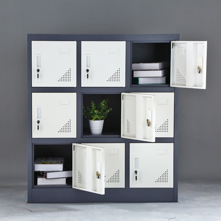 9-deurs metalen opbergkast voo - Office Storage Cabinet recensie en prijs