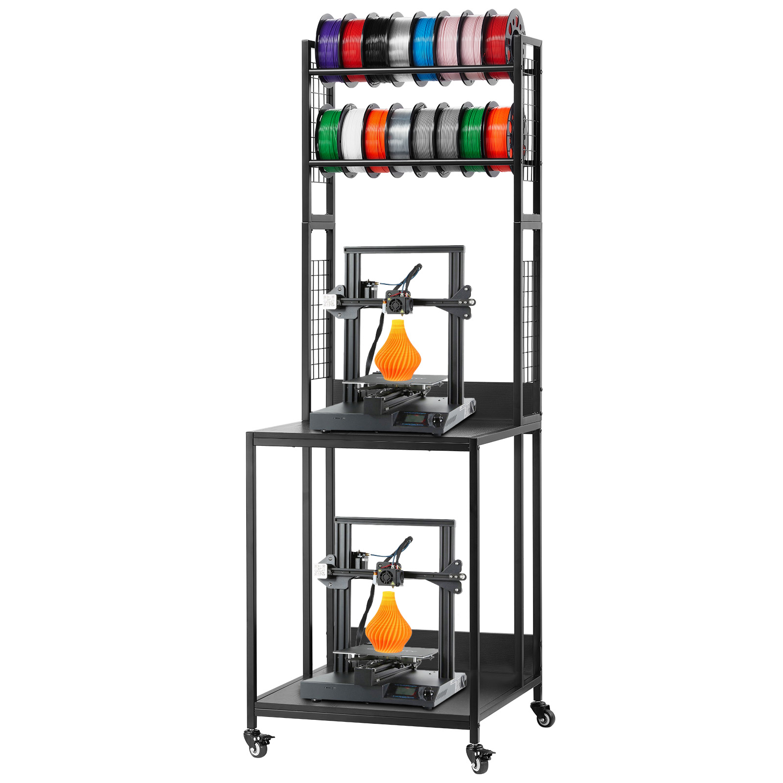 SucceBuy 4-Tier 3D Printer Fil - Office Supply Cart recensie en prijs